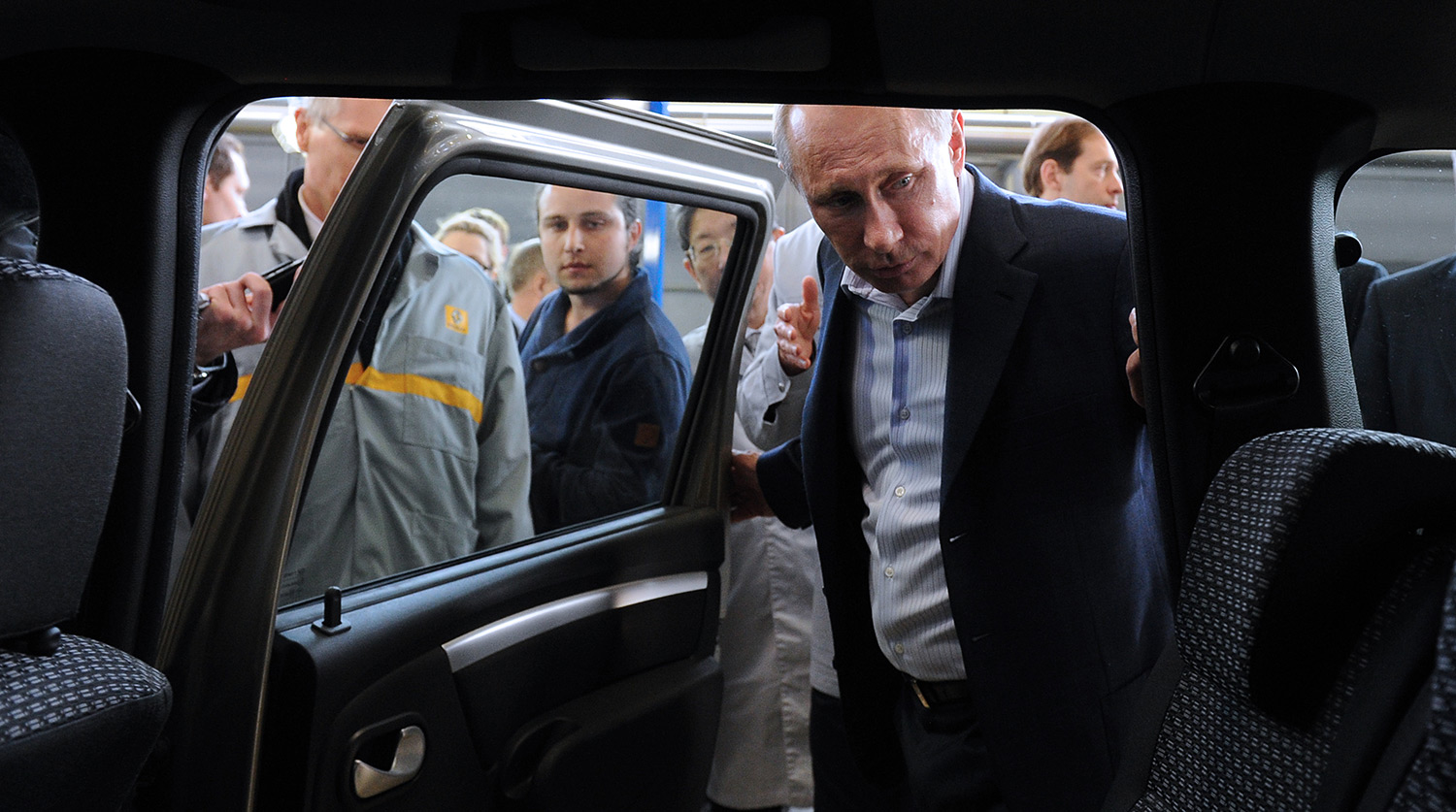 Тест-драйв от Путина Путин протестировал новую Lada Vesta (ВИДЕО) - Алексей  Кулаков — КОНТ