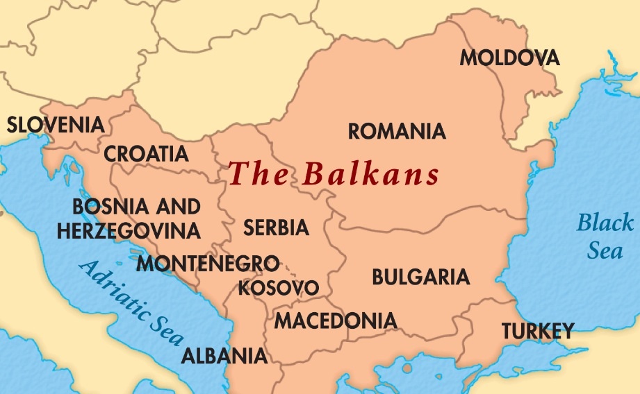 Картинки по запросу карта балканы