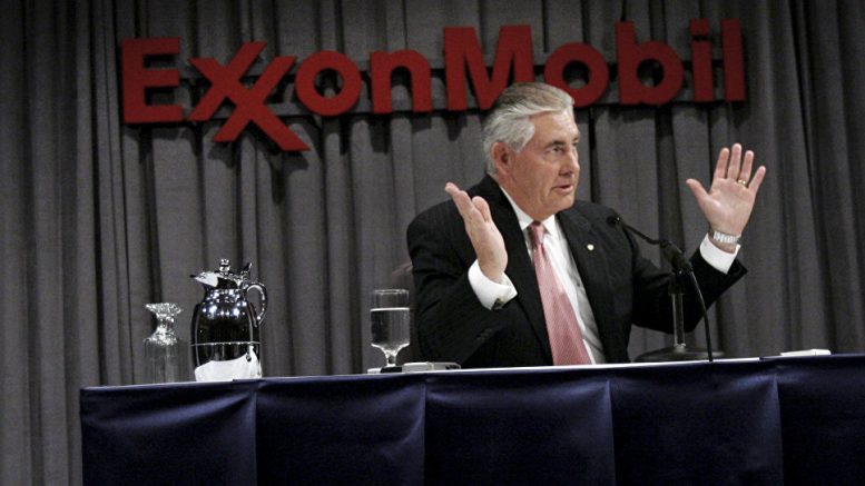 Новое искушение Тиллерсона: Exxon просится в Россию, несмотря на санкции