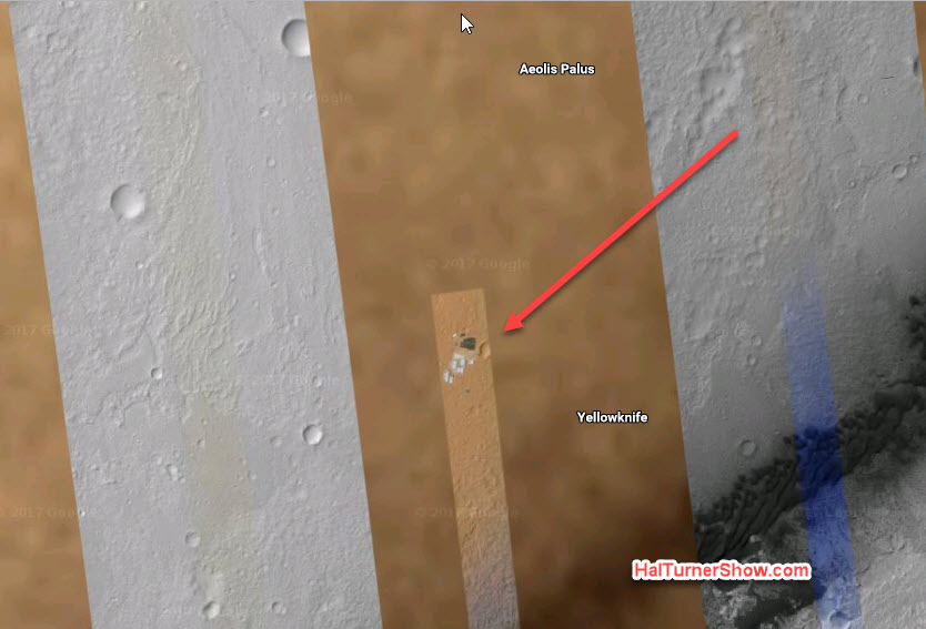 Google Space открыто показывает космическую базу на Марсе OnMars2