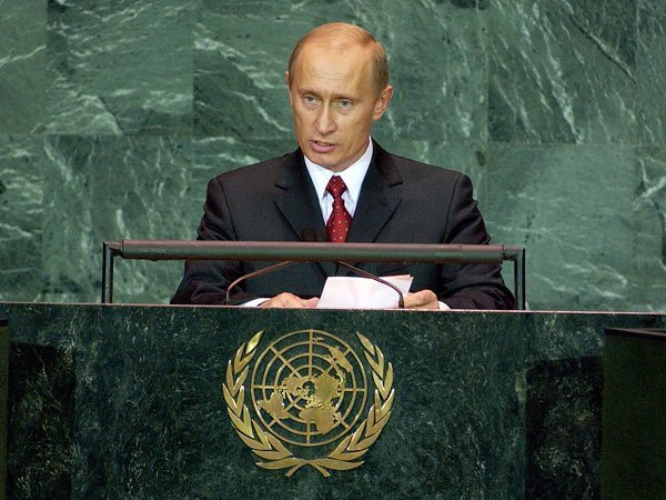 Путин в ООН