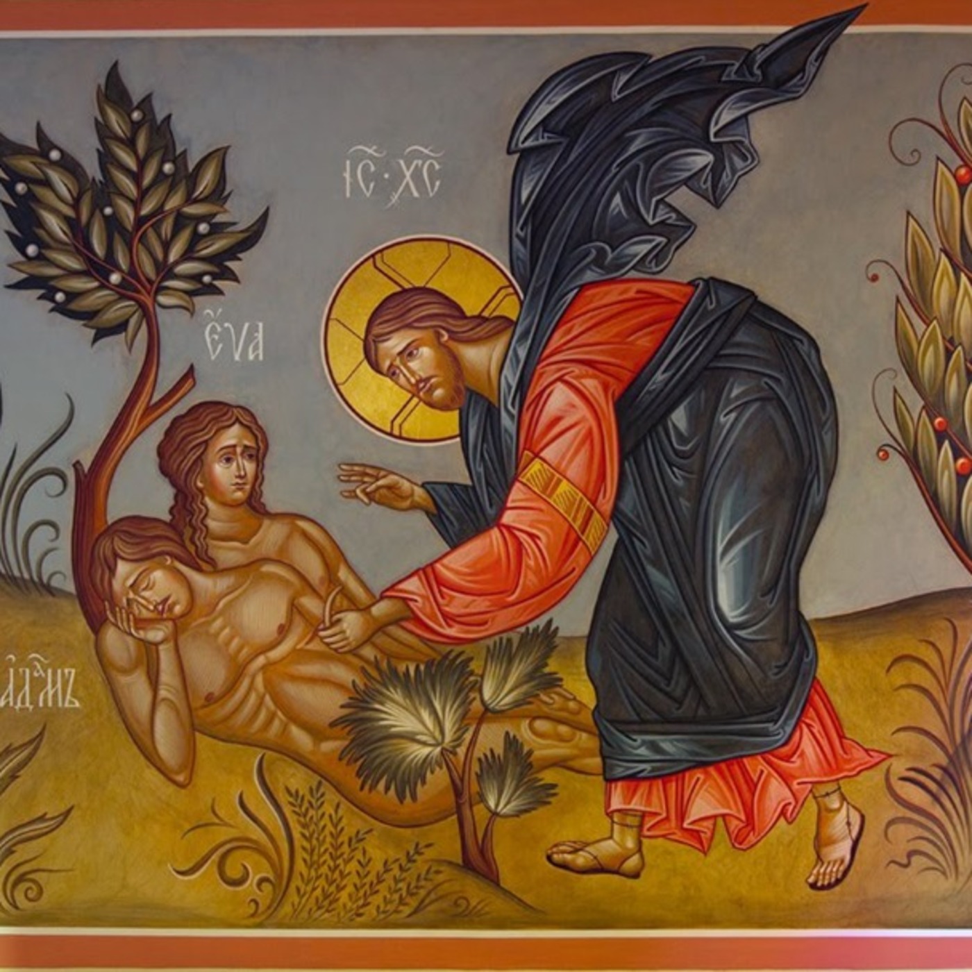 Картина ребро адама