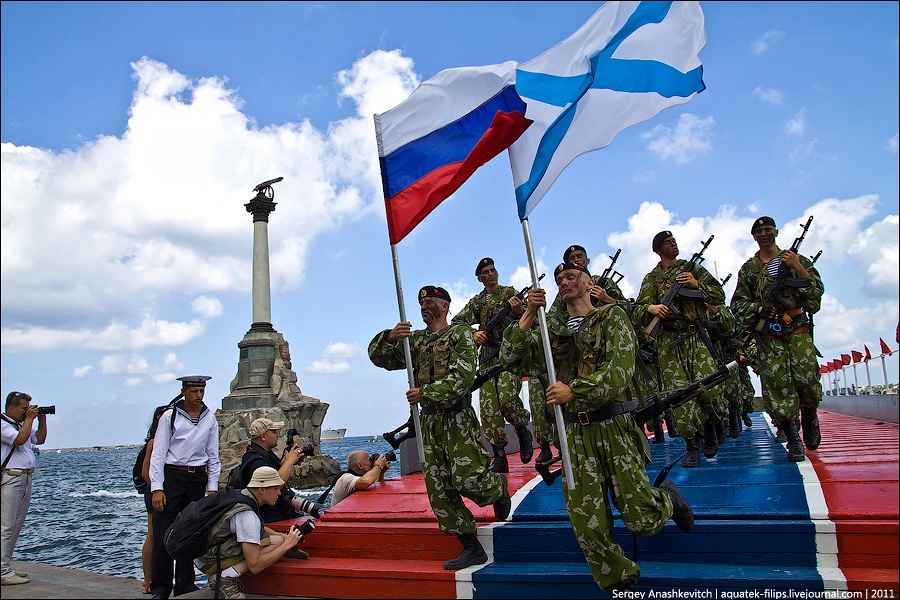 Флаги российских войск фото