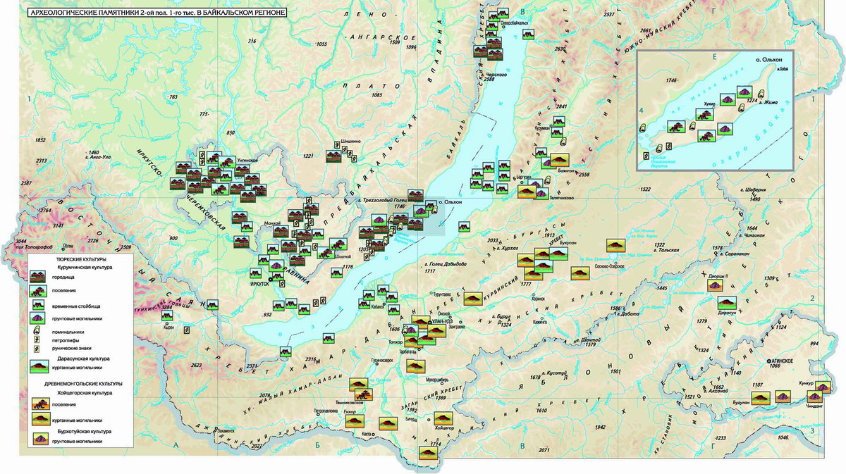 Карта археологических памятников ростовской области