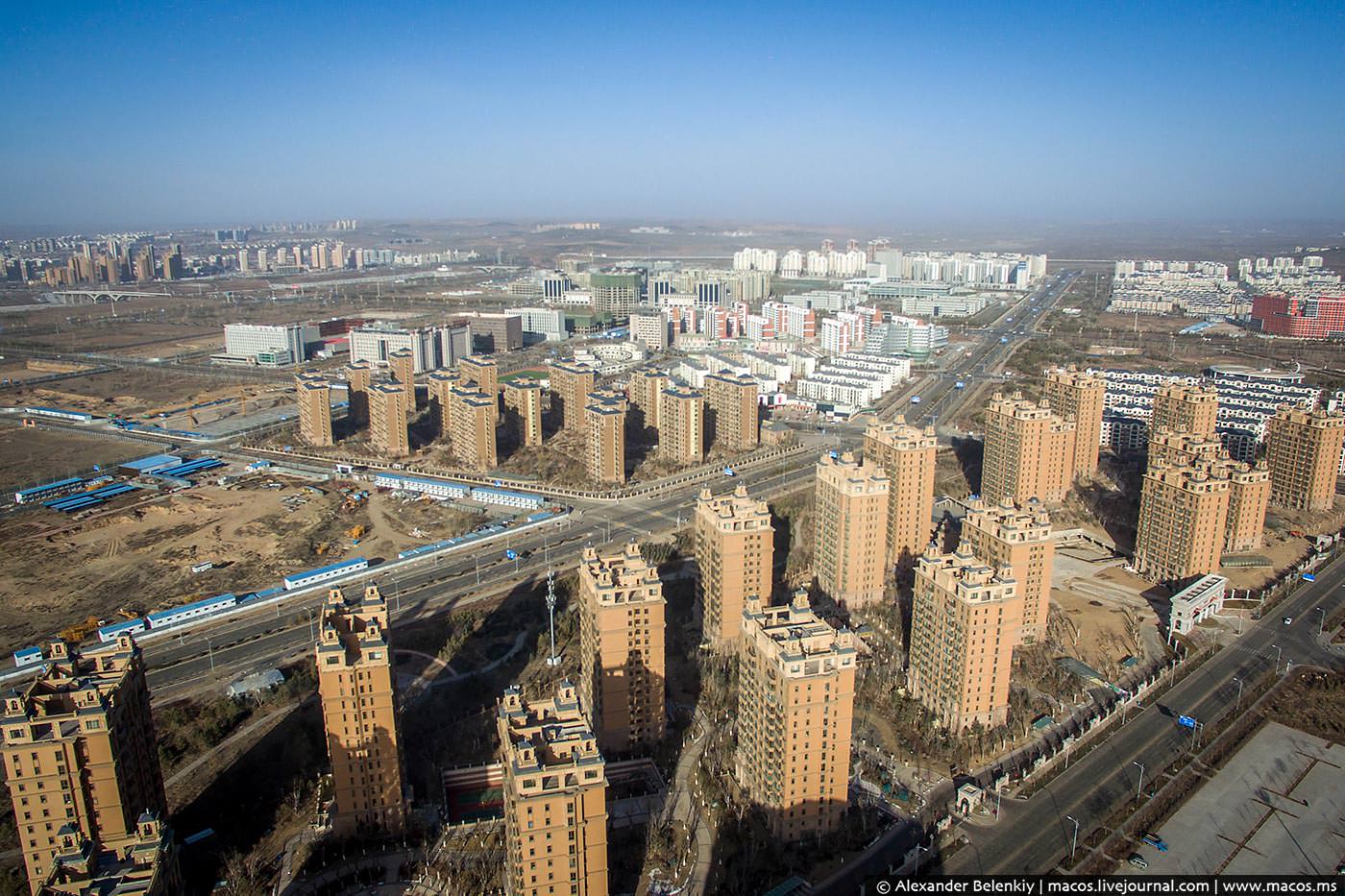Пустующие города в китае