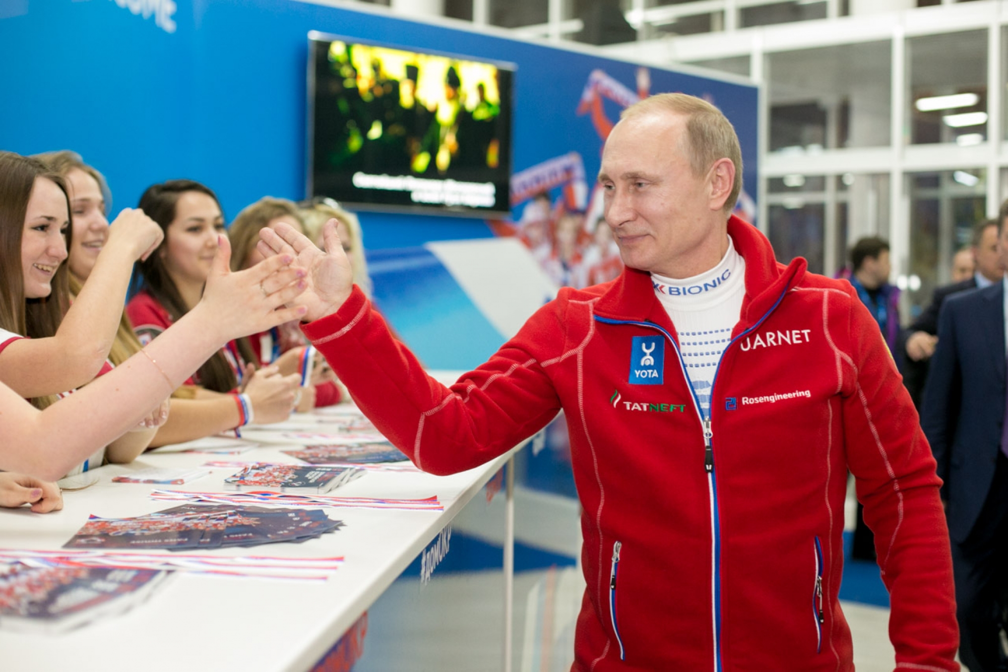 Путин на Олимпиаде
