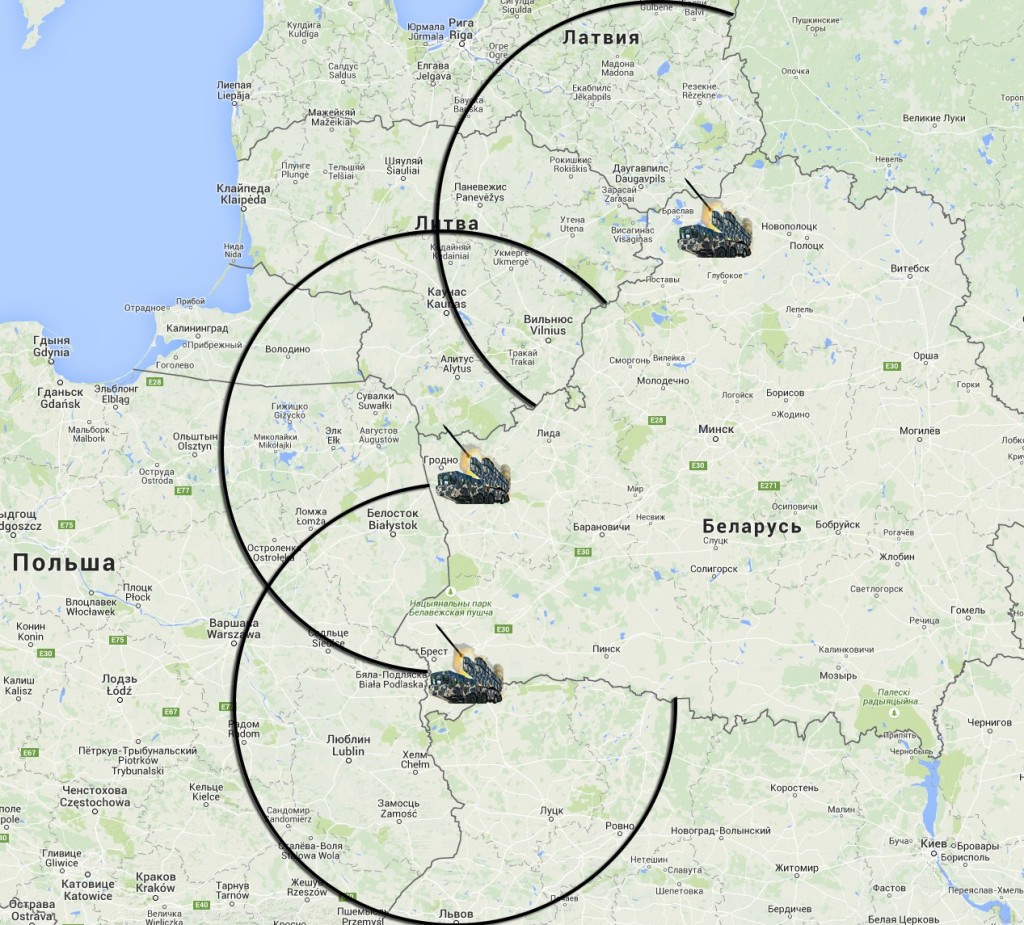 Карта военных частей россии