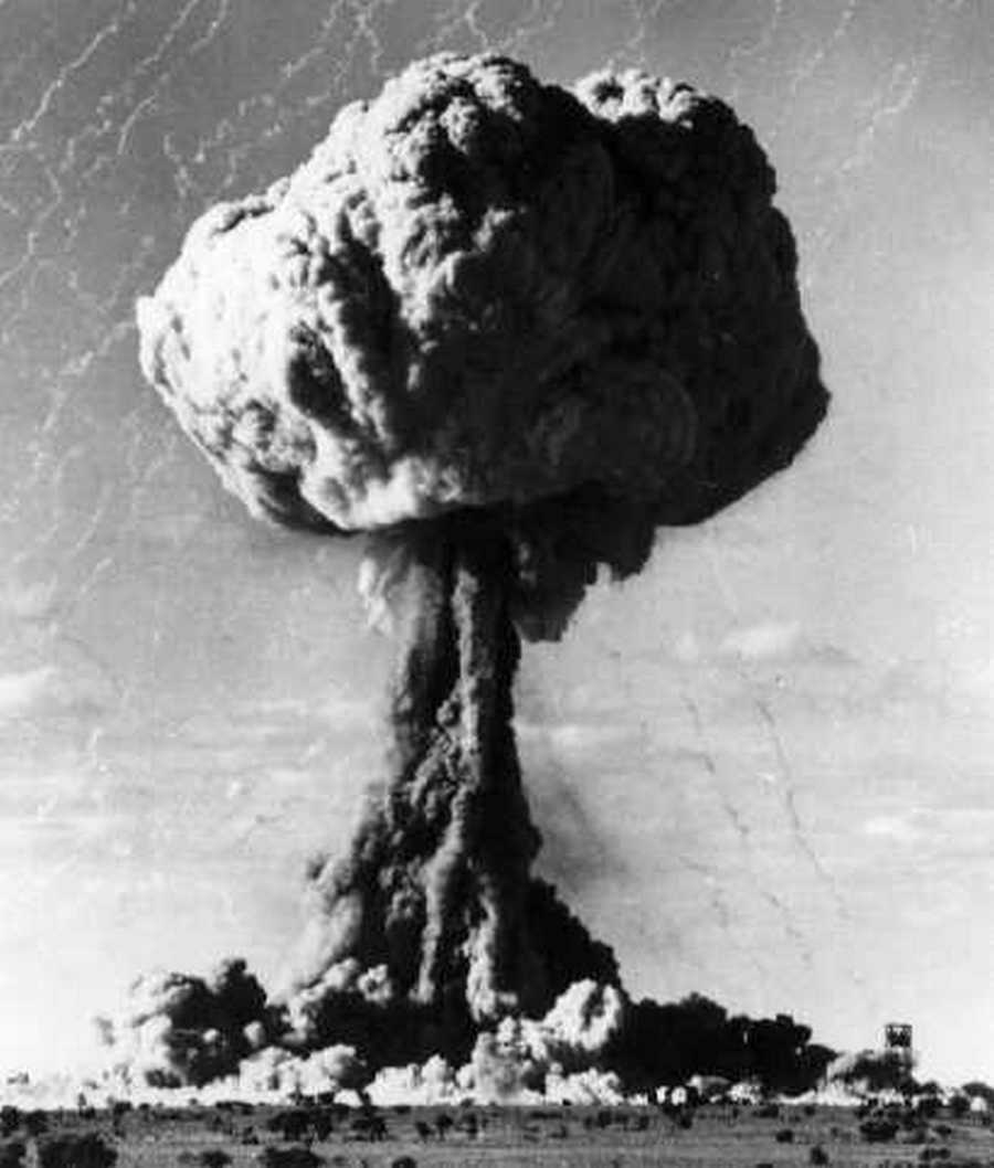 Ядерный взрыв Семипалатинский полигон