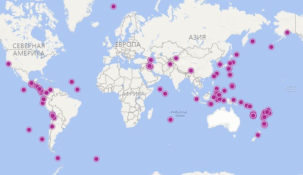 Страны в которых часто происходят сильные землетрясения. Карта последних землетрясений в мире. Эпицентр землетрясения на карте. Карта землетрясений за последние 5 лет.
