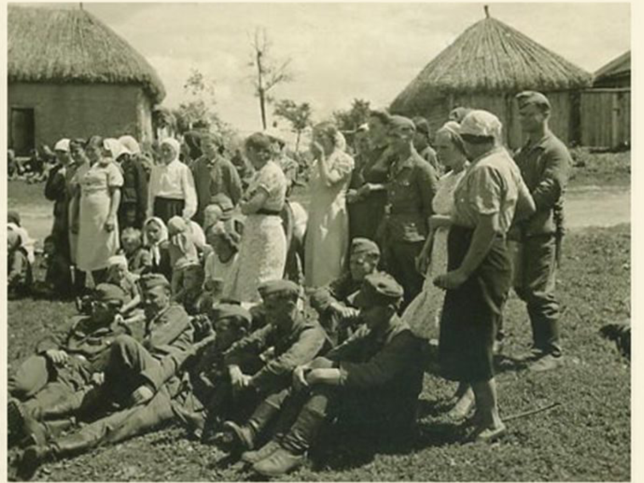 Немецкая оккупация деревень
