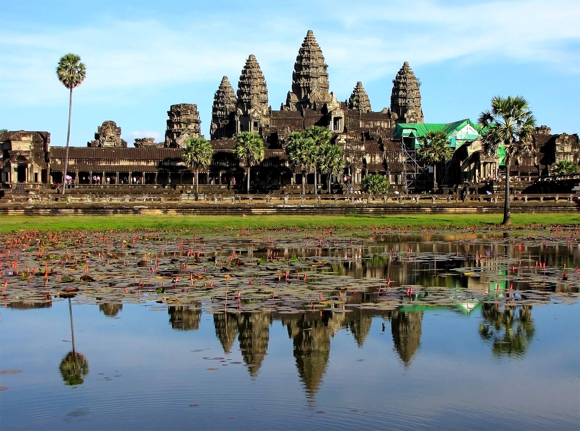 Камбоджа храмовый комплекс ангкор ват