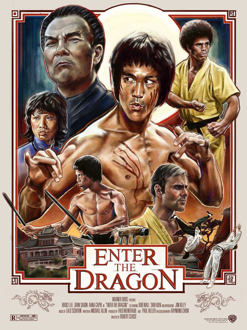 Брюс Ли в фильме режиссёра Роберта Клауза «Выход дракона / Enter the  Dragon» (1973, Гонконг, США) - Владимир Гавриков — КОНТ