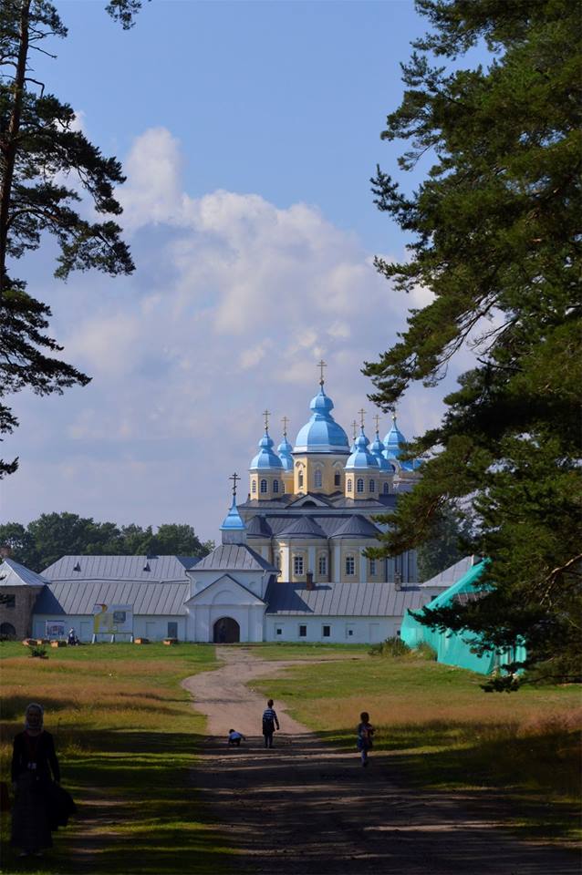 Александро Невская часовня Коневец