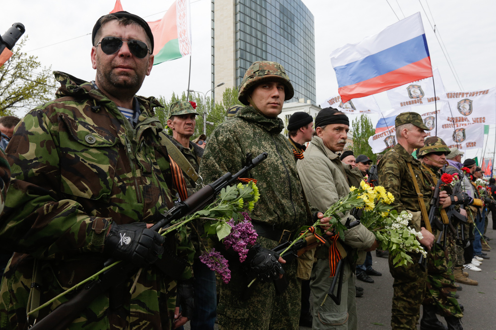 Фото добровольцев в донбассе