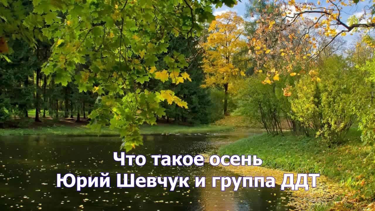 Что такое осень это текст. Осень ДДТ караоке. Шевчук осень. ДДТ осенняя караоке. Такая осень.