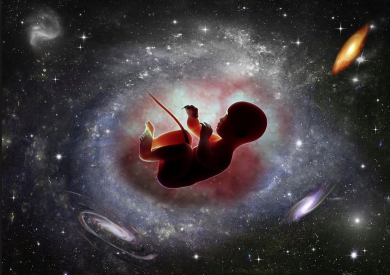 Жизнь перед рождением. Рождение ребенка космос. Вселенная рождение. Рождение человека. Вселенная для детей.
