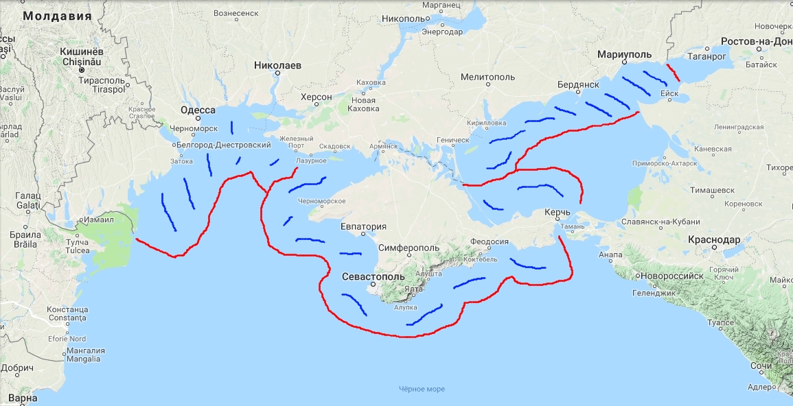 Украинское черное море. Морская граница РФ В черном и Азовском море. Морская граница в Азовском море. Морские границы Украины в Азовском море. Акватория черного моря границы России.