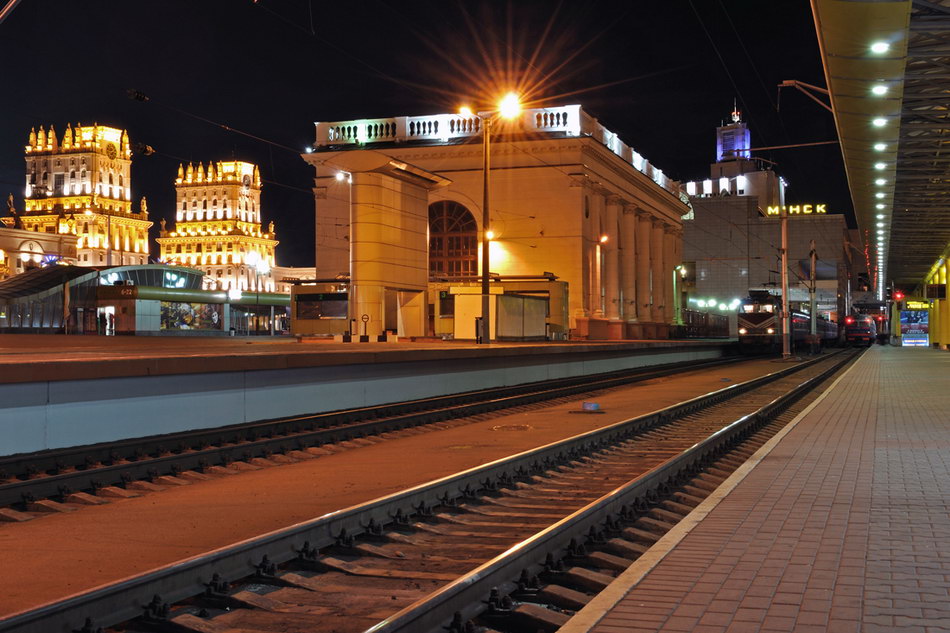 Железнодорожный вокзал в минске