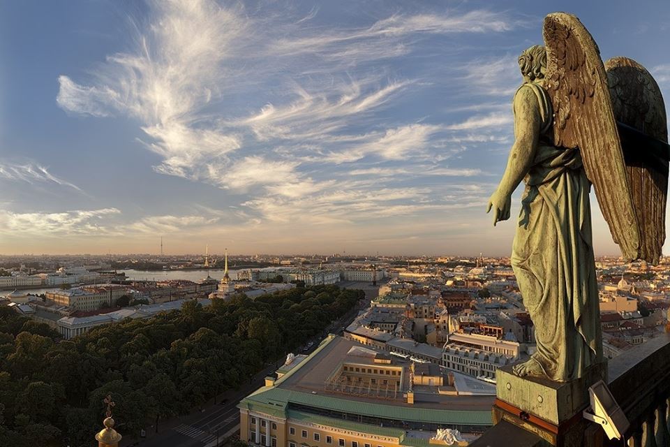 Панорамы Санкт-Петербурга в белые ночи