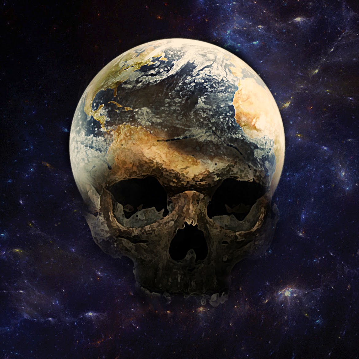 Череп в земле. Череп в виде земли. Планета земля череп. Планета в виде черепа.