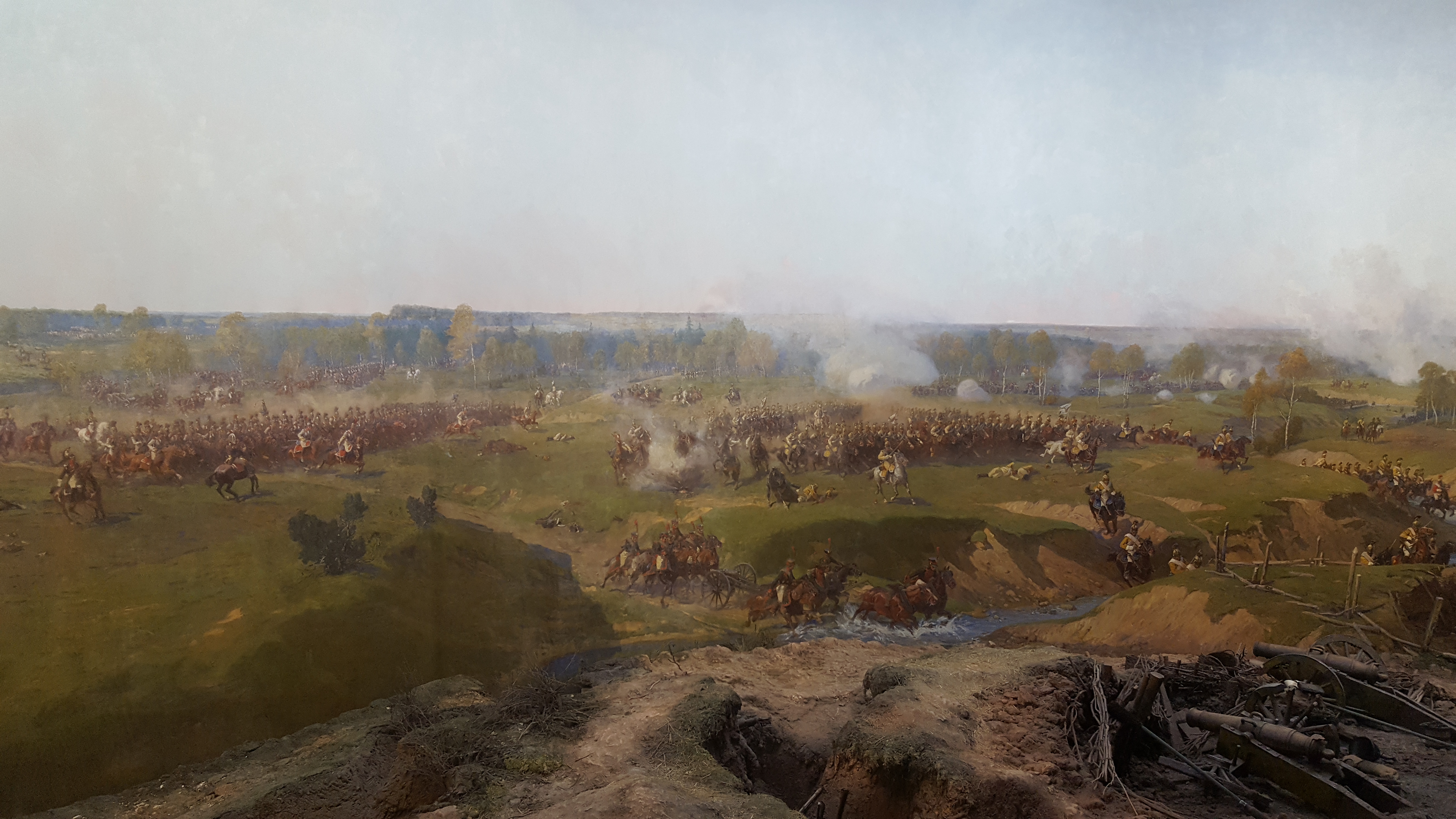 Панорама Рубо Бородинская битва