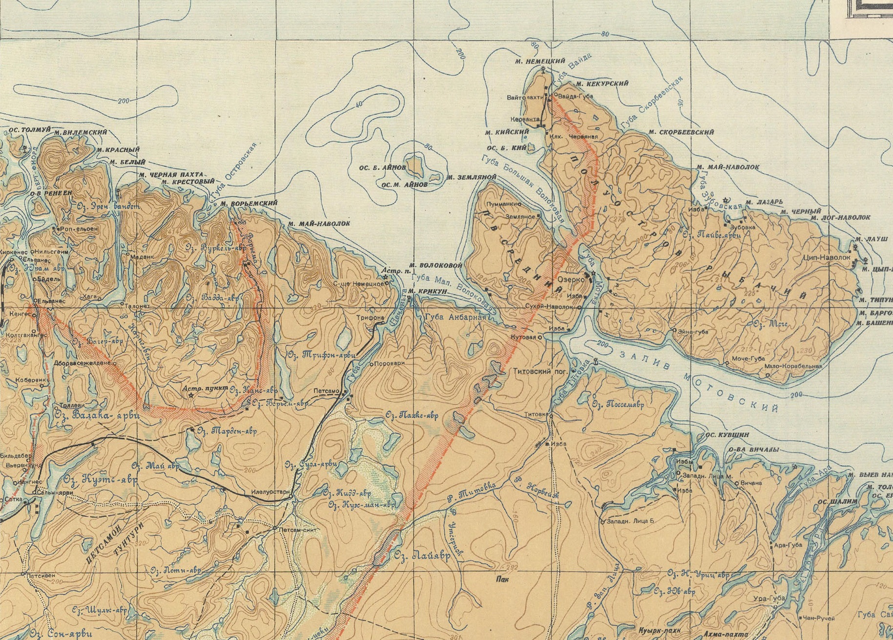 Лиинахамари на карте. Печенга Петсамо карта. Рыбачий полуостров карта 1939. Петсамо-Печенга Печенга Петсамо карта. Петсамо-Лиинахамари на карте.