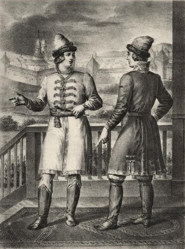 01 008 Book illustrations of Historical description of the clothes and weapons of Russian troops%20%281%29