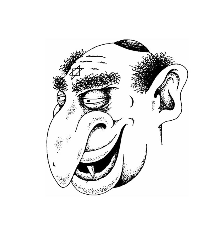 Еврей рисунок мем