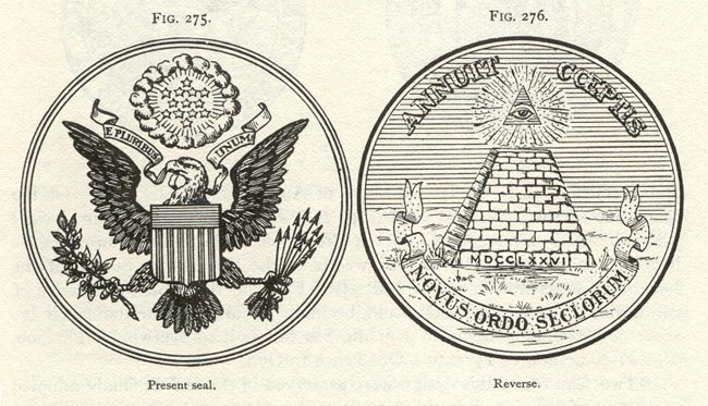 Большая печать. Первый герб США. Большая печать США две стороны. Герб США Обратная сторона. Большая печать США гербы.