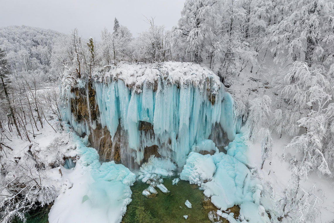 Плитвицкие озера фото конец ноября