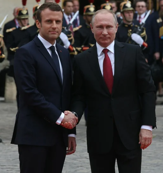 Переговоры Путина и Макрона: обсудили Украину, Сирию и двустороннее сотрудничество 