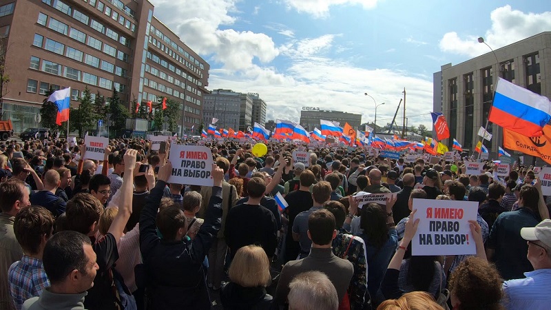 Путин и московские протесты