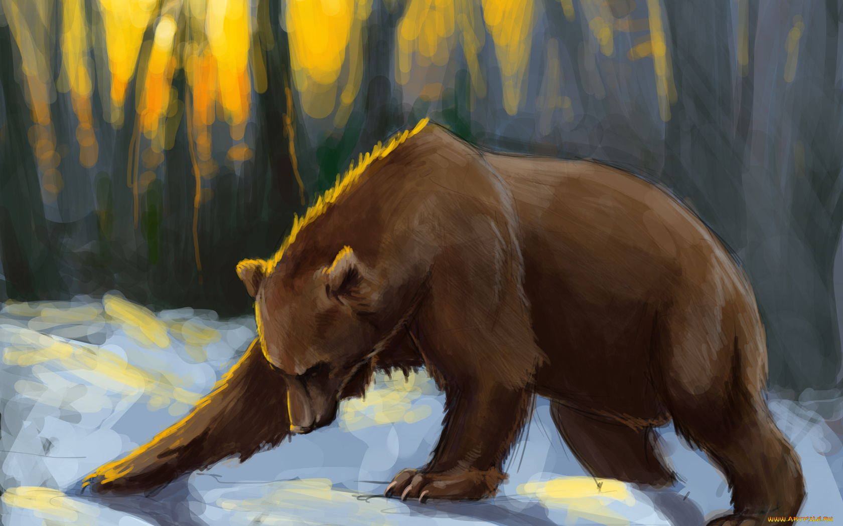 Медведь иллюстрация