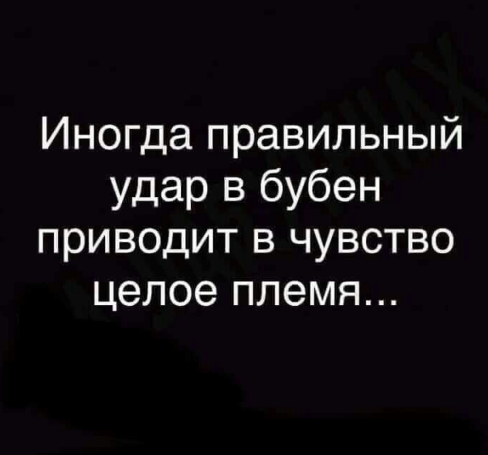 Чувство целого. Иногда правильный удар в бубен приводит в чувство целое племя. Иногда правильный удар в бубен. Правильный удар в бубен приводит чувство целое племя. Иногда удар в бубен приводит.