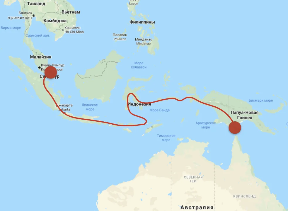 Расстояние по морю. Путь до Австралии на корабле. Маршрут до Австралии. Путь из новой Гвинеи в Санкт-Петербург. Обратный маршрут от острова новая Гвинея до Санкт-Петербурга.