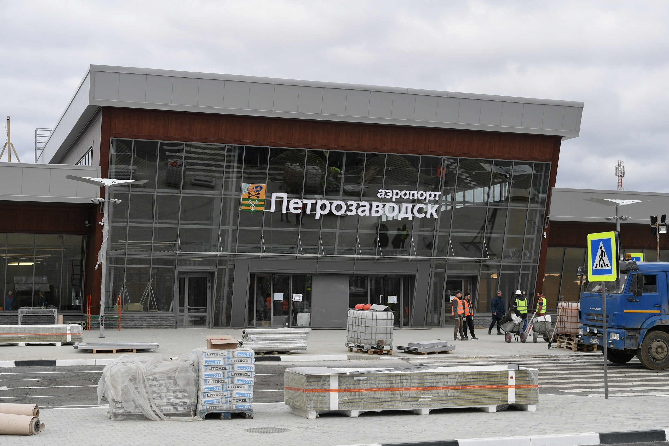 Закончены работы в новом терминале Петрозаводского аэропорта