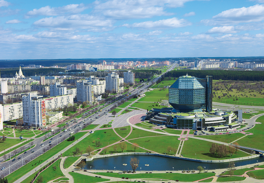Минск красивые места для