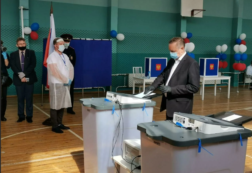 Голосование на выборах губернатора санкт петербурга. Беглов выборы