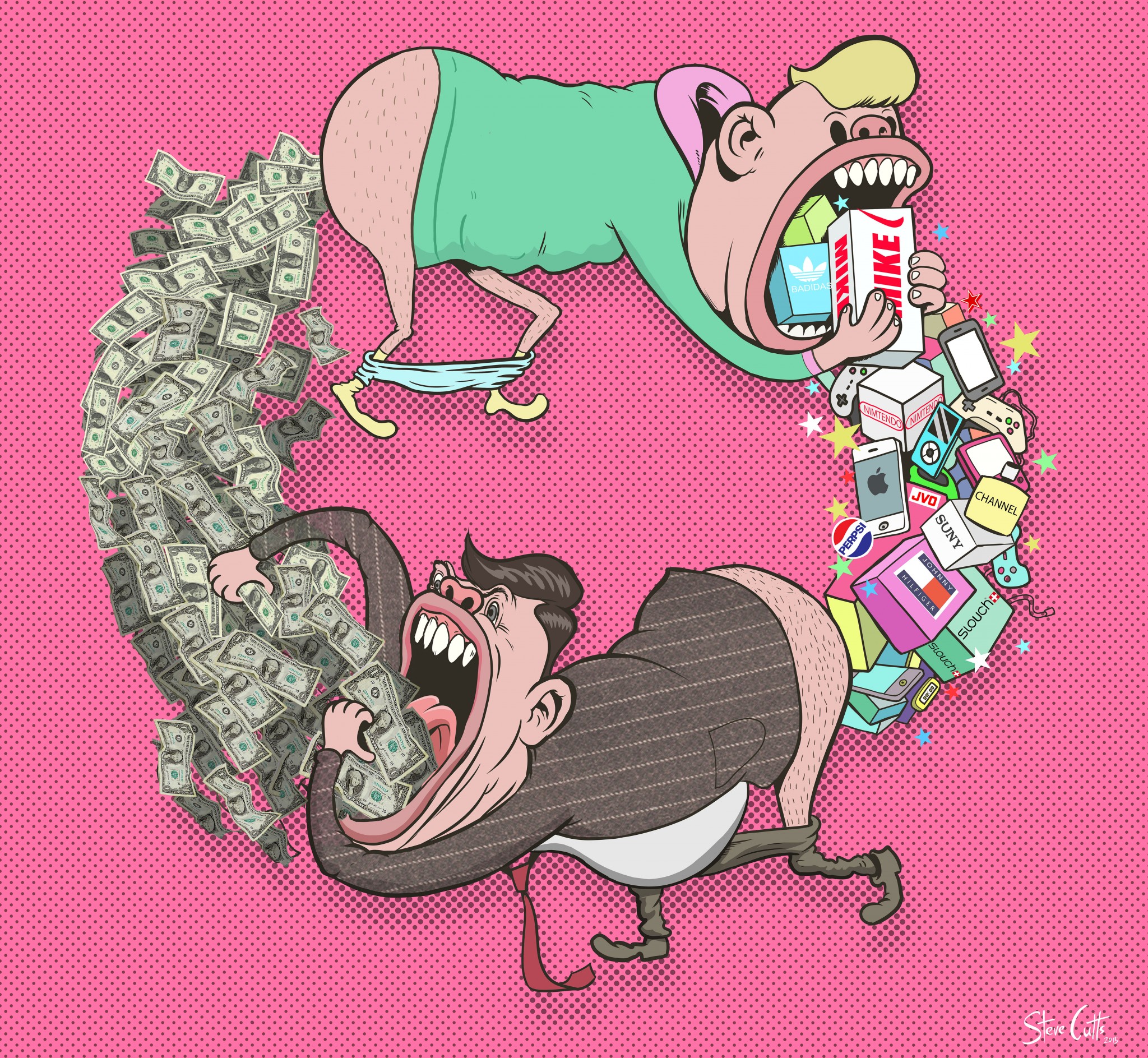 Современное общество сейчас. Стив Каттс. Стив Каттс иллюстрации. Стив Каттс карикатуры. Карикатуры Стива Каттса.