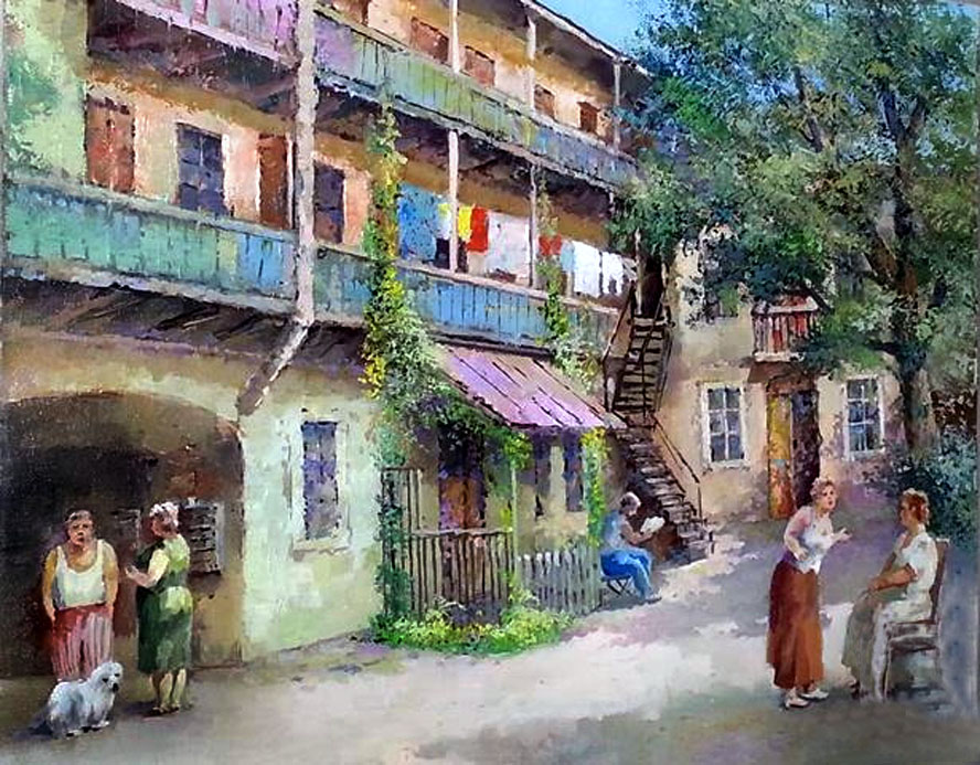 Дворики большого города