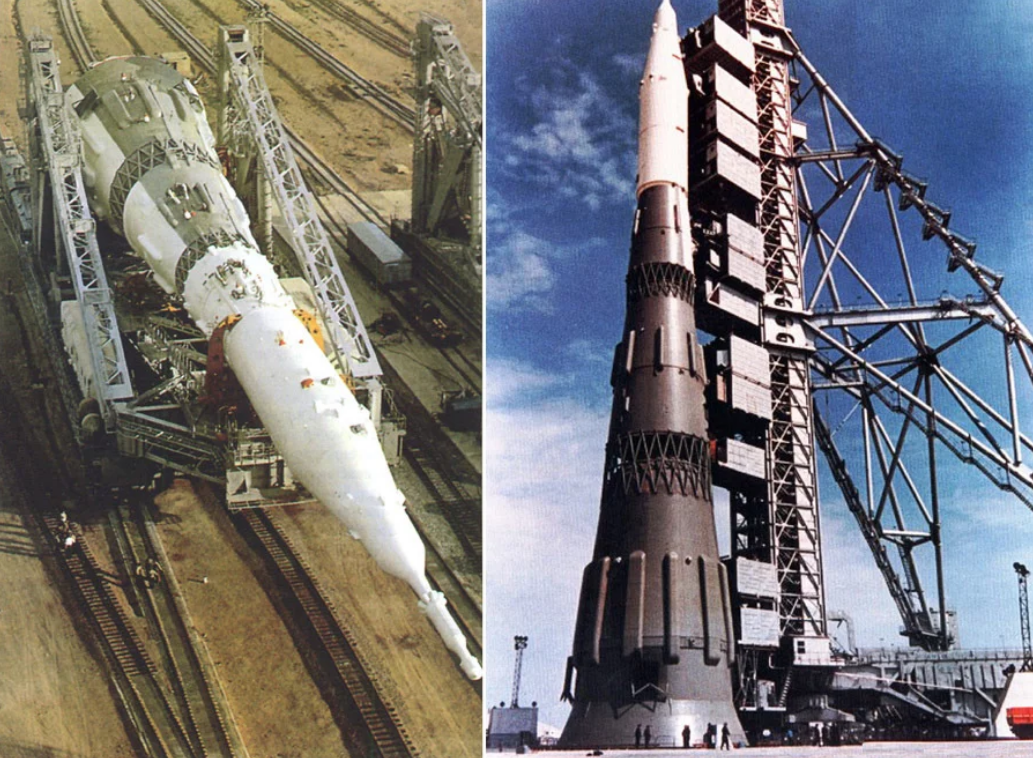 Первая космическая ракета ссср