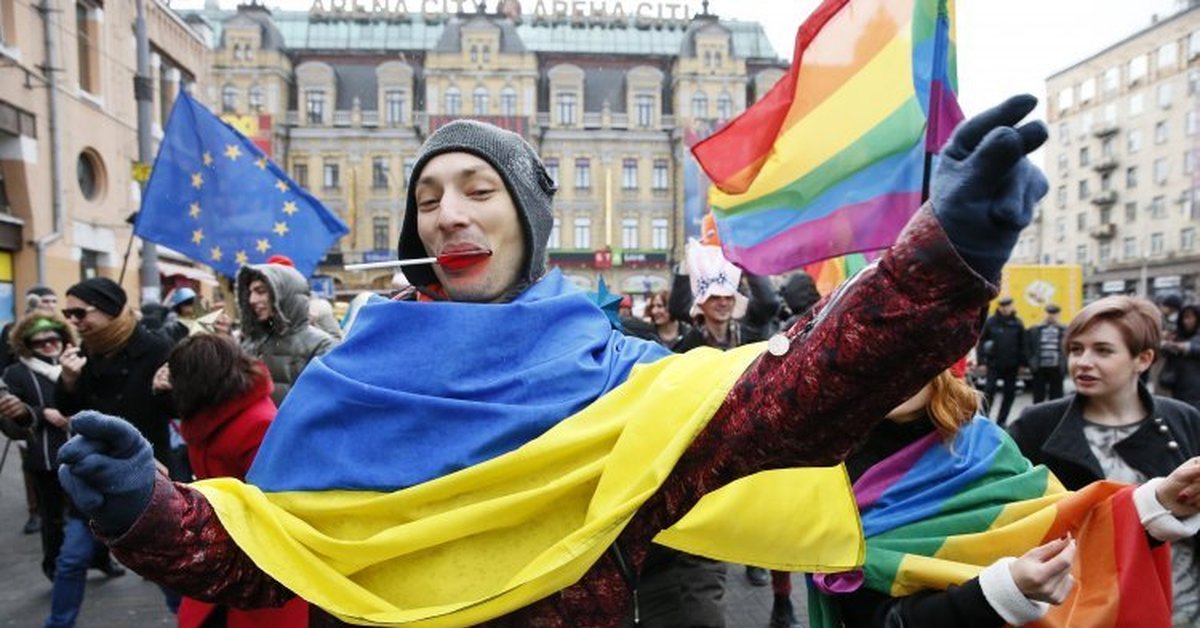 Украинские гомо-десантники На Украине хотят создать ветеранскую организацию АТО-шников из представителей ЛГБТ !