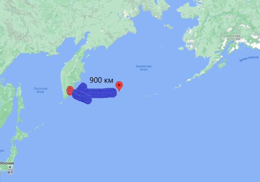 Нападение остров. Селиванов остров на карте. На какой остров напала Япония рядом с США.