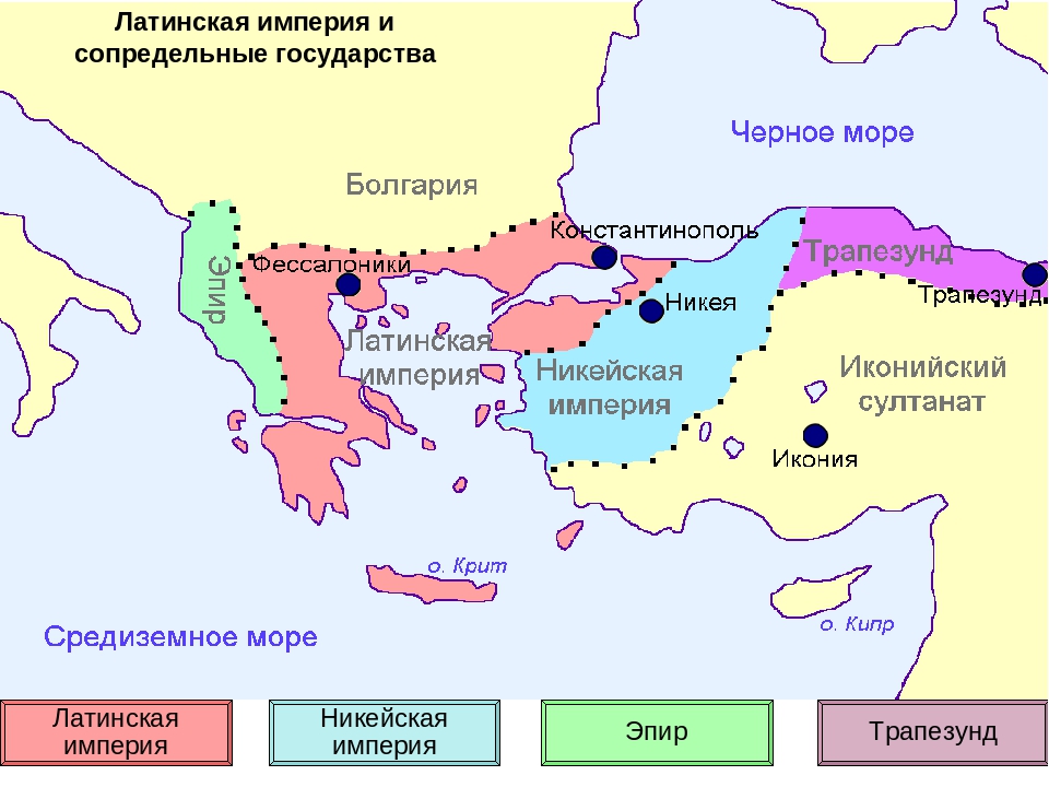 Византия в крыму карта