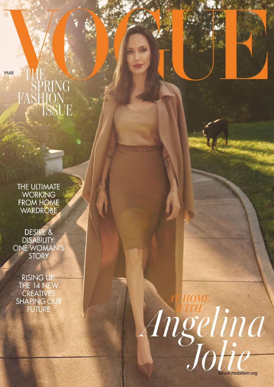 Angelina Jolie (Vogue UK, март 2021) | Блог constanceriverra | КОНТ