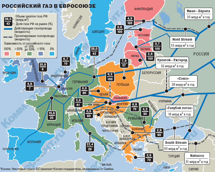 Карта газопроводов москвы