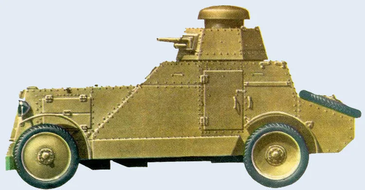  БА-27 — первый советский бронеавтомобиль