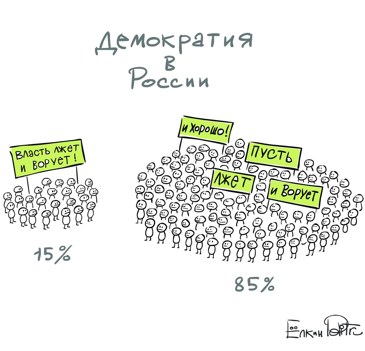 Демократия картинки юмор