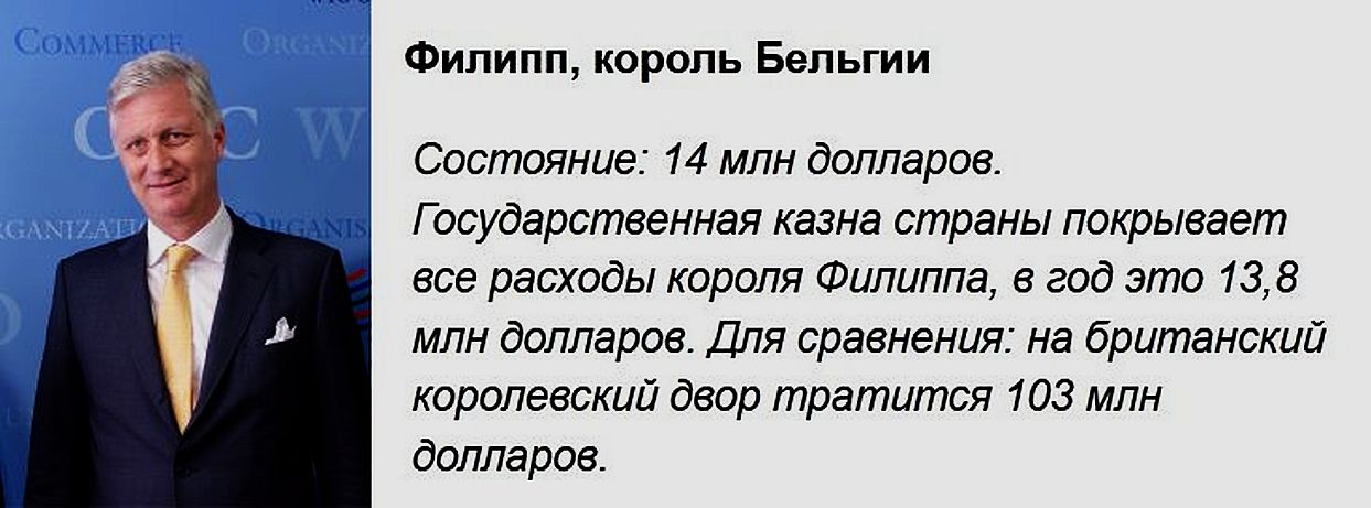 Царственные нищеброды: король Бельгии в тысячу раз беднее Абрамовича !