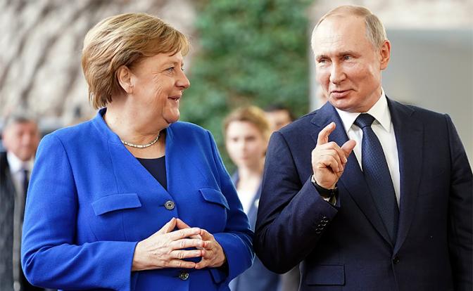 Европу пугает пакт Путина-Меркель